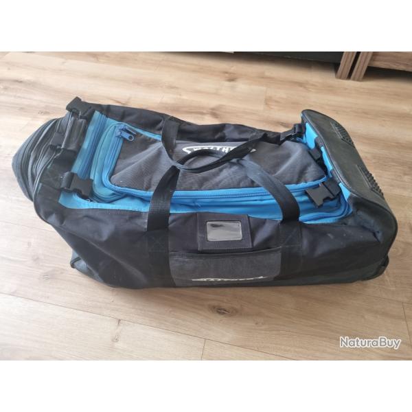 Sac de tir pour tireur sportif Walther avec roulettes et poche extrieure amovible