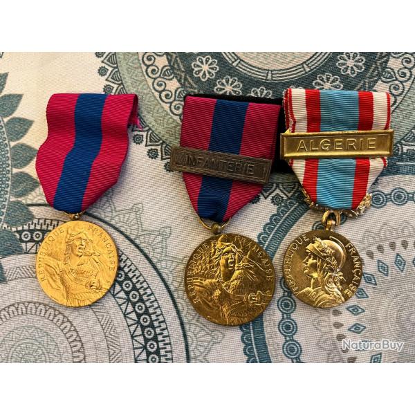 Mdailles militaires Algrie