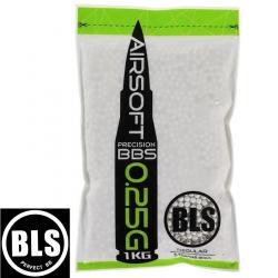 Billes Airsoft 0,25g BLS - Haute précision 6mm non biodégradables