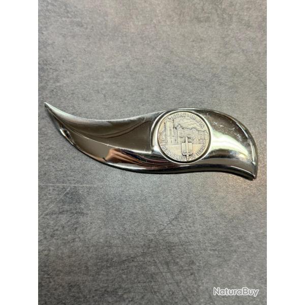 Ouvre-lettre mtal chrom - tat-Major Arme de Terre