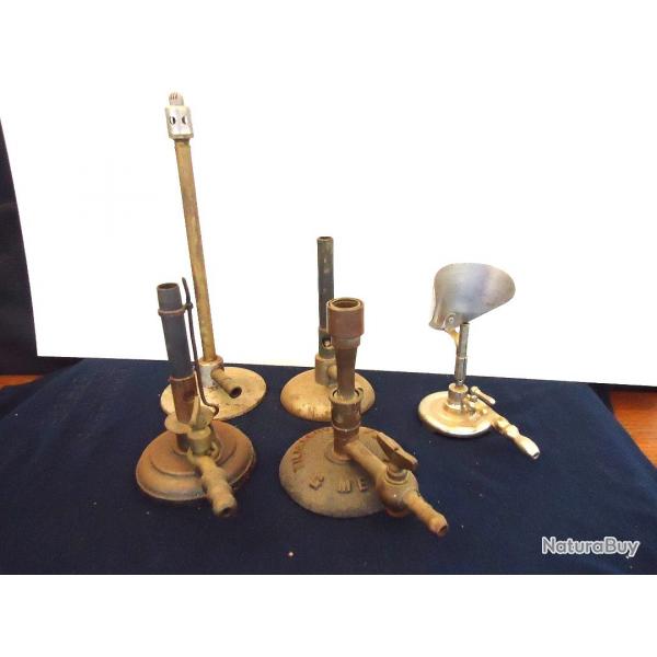 Ancien bruleur de labo, Fin 19e - dbut 20e Sicle.