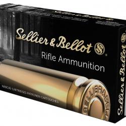 Cartouches Sellier&Bellot 6,5 CREEDMOOR FMJ 140grs / 9,1g