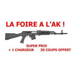 FOIRE A L'AK ! CARABINE WBP AK JACK SYNTHETIQUE CAL.223 + CHARGEUR 30 COUPS OFFERT