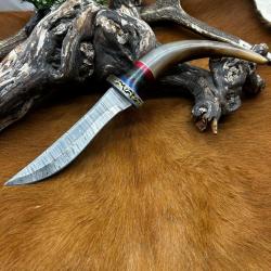 Couteau Bowie RITE EDGE lame acier damas NB199