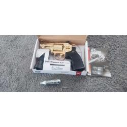 Revolver ASG Dan Wesson 2.5" Gold Co2-BB
