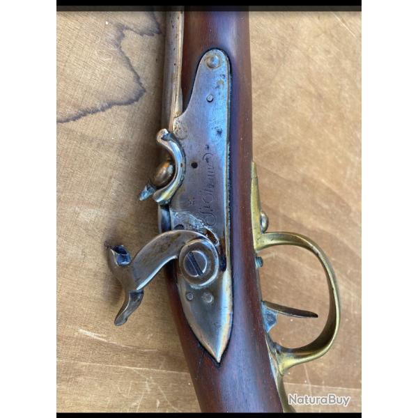 asv vieux fusil  silex de 1830 modifi pour la chasse