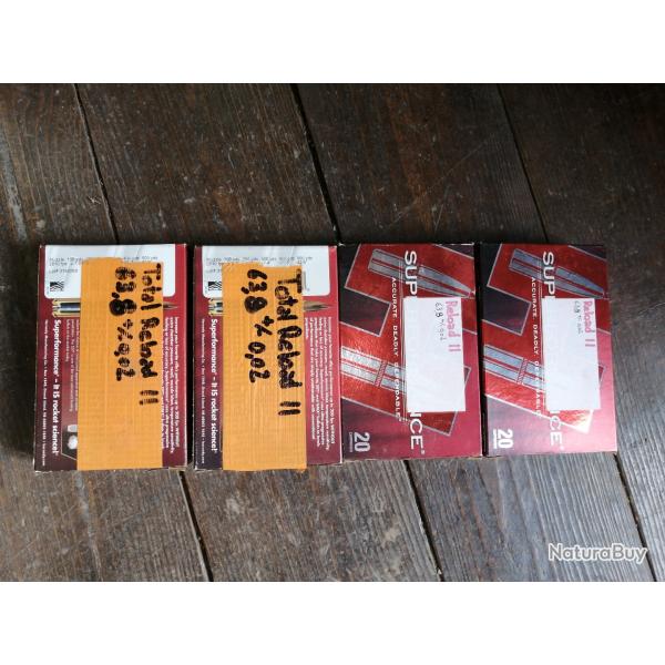 tuis 7x64 Hornady tirs1 fois recalibrs 1 fois