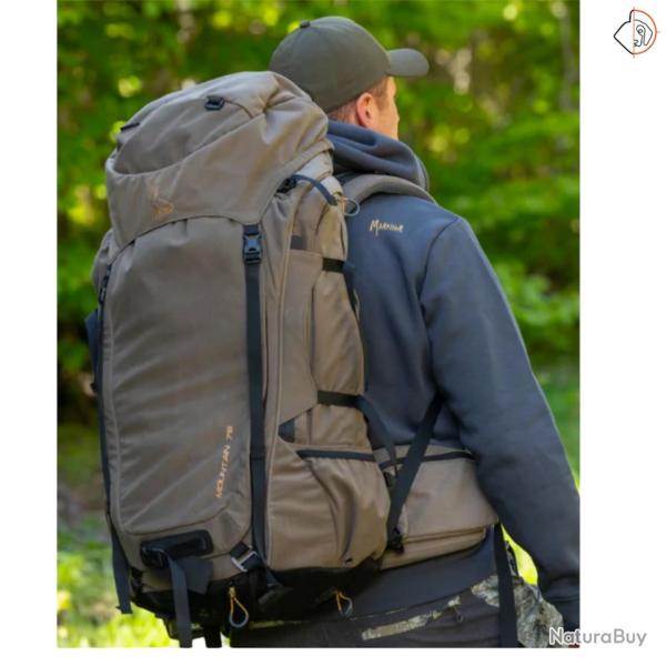 MARKHOR Sac à dos MOUNTAIN 75+ Brun