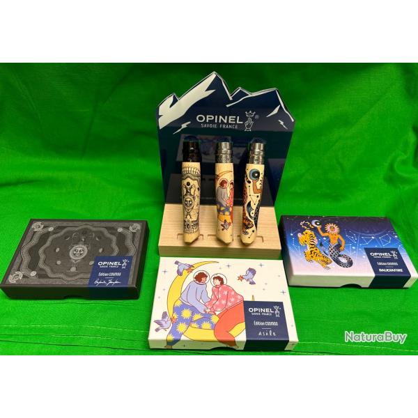 série limitée cosmos opinel asile, benjamin jeanjean, dalkhafine les 3