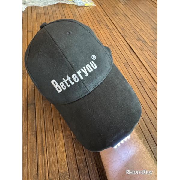 CASQUETTE BETTERYOU PÊCHE OUTDOOR A 5 LED
