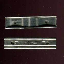 Lame chargeur Mauser 98K - guerre 39-45 - 2 parties en acier - marquage P635-40