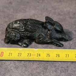 sanglier en bronze signé J.Maillard n°8