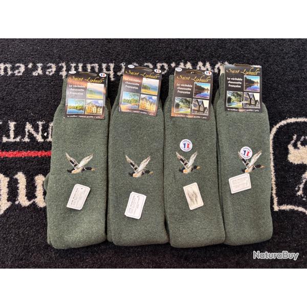 MAGNIFIQUE LOT DE 4 PAIRES DE CHAUSSETTES CANARD T45/46 DESTOCKAGE CHASSE ENCHERE LOT R93