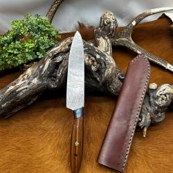 Bowie smoky Mountain Blades lame en acier Damas et manche en bois NSMB110