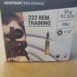 Balles 222 REM TRAINING