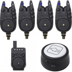 Coffret de 4 detecteurs PROLOGIC C SÉRIES + Centrale+ Lampe de Biwy