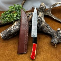 Bowie smoky Mountain Blades lame en acier Damas et manche en bois NSMB109