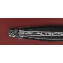 FRANC MACON LAGUIOLE FIBRE VERRE décor SWAROVSKI gratuit Prénom gravé lame couteau