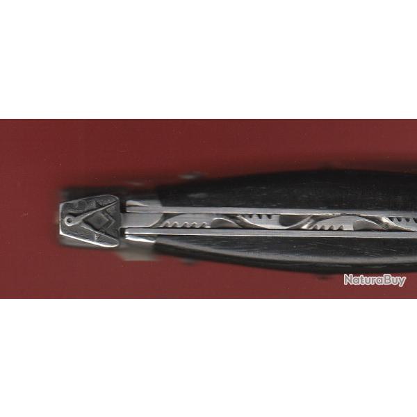 FRANC MACON LAGUIOLE FIBRE VERRE décor SWAROVSKI gratuit Prénom gravé lame couteau