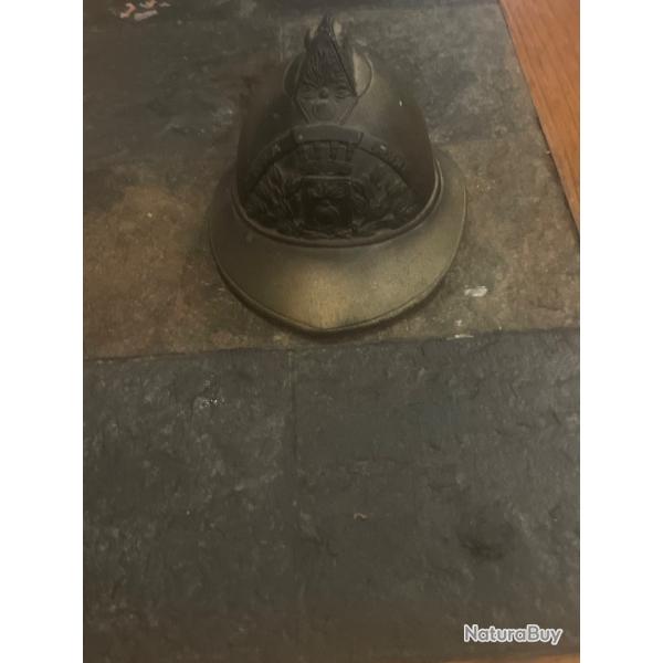 Petit casque décorative de pompiers / décoration pompier