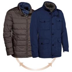 Parka réversible Verney-Carron Marron/Marine