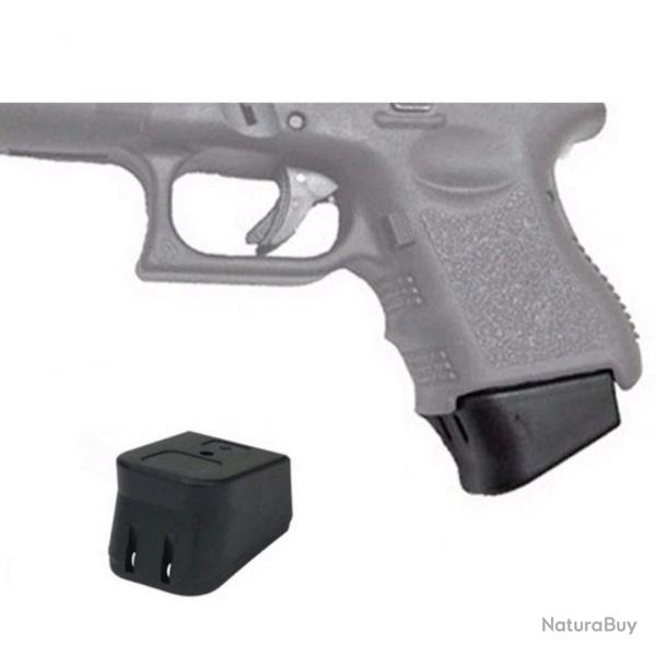 Extension de chargeur +2 munitions pour Glock.