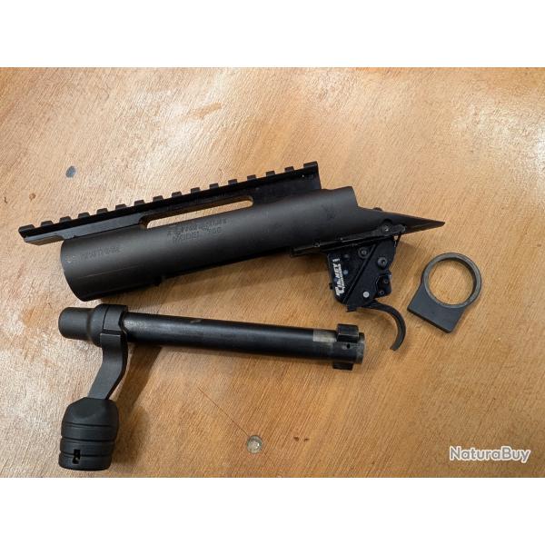 Action Remington 700+Dtente TIMNEY et tenon de recul