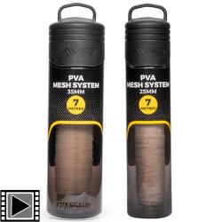 Kit Filet PVA Avid Carp Transfer PVA Mesh System 7m 25mm