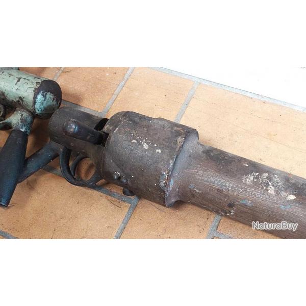 CANARDIERE DARNE MODELE 1896 CALIBRE 40 SUR AFFUT RESSORTS France XIX eme Categorie D