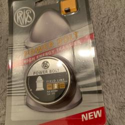 1 boite de plombs Rwscalibre 4.5