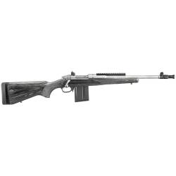 RUGER KM77 SCOUT Gunsite INOX avec cache flamme cal 308w