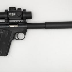 Pistolet RUGER MK IV 22/45 custom silence FMR.