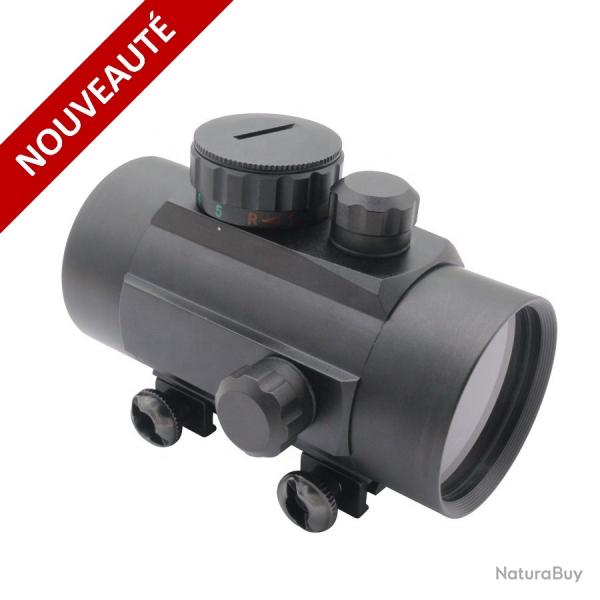 Viseur point rouge et vert tubulaire 1x40 DIGITAL OPTIC