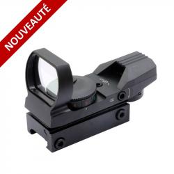 Viseur holographique rouge et vert 4 motifs de réticule 1x22x33 DIGITAL OPTIC