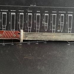 Baïonnette allemande pour mauser