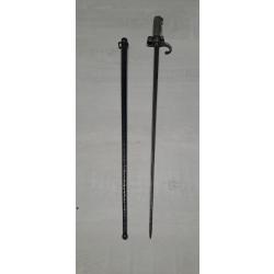 Baionnette lebel avec quillon et son foureau