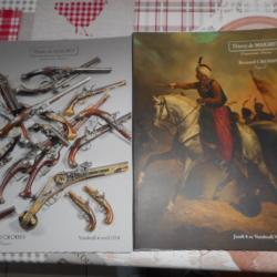 Deux catalogues de vente année 2018 expert Bernard Croissy  commissaire Thierry de Maigret