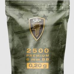Billes Élite Force Premium BBs 6mm 0.20g X2500