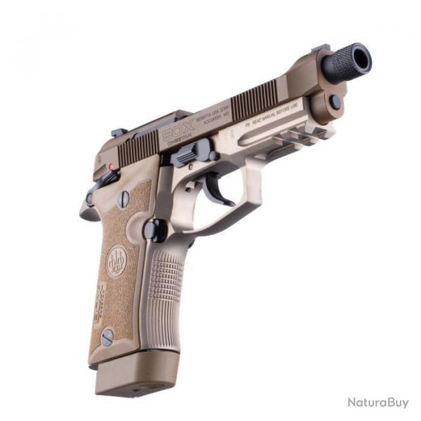 Pistolet Beretta 80X CHEETAH TACTICAL FDE .9 MM COURT .380 ACP