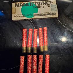 """RARE """ 20 cartouches Manufrance calibre 410 collection ou pas