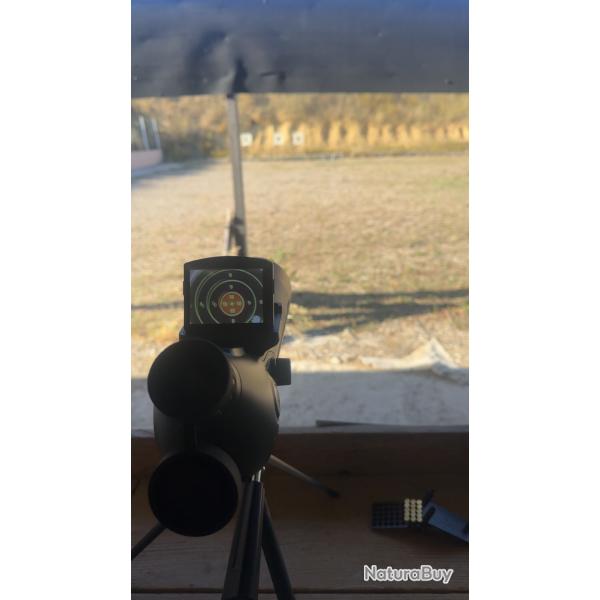 Lunette Écran Digital - Zoom 350× (18× digital) - Photo 5MP & Vidéo 4K - IP54 - Vision +1000 m