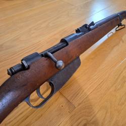 Superbe Carabine carcano M91/28ts WW1 Brescia 1918