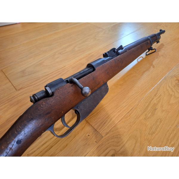 Superbe Carabine carcano M91/28ts WW1 Brescia 1918