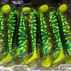 Lot 5 leurres Fox Rage Zander Pro Shad 12cm Sexy Pike