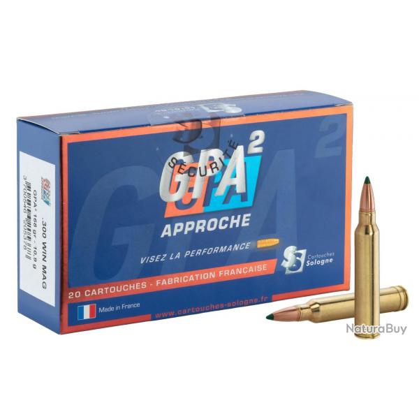 Balles GPA Sologne - Cal. 300 Win Mag - 168GR