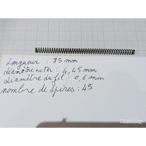 RESSORT DE RAPPEL DE CULASSE POUR CARABINE SEMI AUTO BROWNING OU MIROKU....ref017