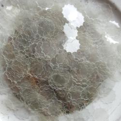 Lot de 100 rondelles plastique " micas " en calibre 16.