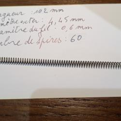 RESSORT DE CULASSE POUR CARABINE BROWNING OU MIROKU CALIBRE 22............refa017