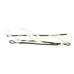 FLEX - Corde Classique Dacron 10 brins ROUGE 48"