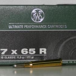MUNITIONS RWS ID CLASSIC 177GR CAL. 7X65 R X20